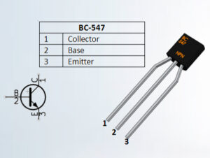 BC547 Transistor: Pin Configuration, Pinout (A Simple Guide)