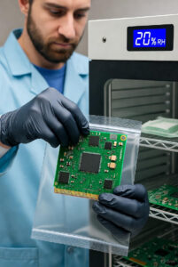Protecting circuit boards from humidity and dust