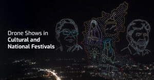 Drone Shows in Cultural and National Festivals
