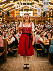 Ladies Oktoberfest Dress